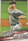 2020 Topps #DB-99 Corey Kluber Decades' Best (Series Two)