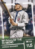 2020 Topps #WOD-10 Honus Wagner WARriors of the Diamond