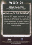 2020 Topps #WOD-21 Steve Carlton WARriors of the Diamond