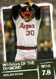 2020 Topps #WOD-28 Nolan Ryan WARriors of the Diamond