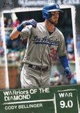 2020 Topps #WOD-35 Cody Bellinger WARriors of the Diamond