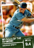 2020 Topps #WOD-40 George Brett WARriors of the Diamond