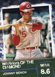 2020 Topps #WOD-45 Johnny Bench WARriors of the Diamond