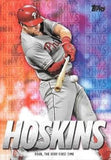 2020 Topps #RH-25 Rhys Hoskins Player Highlights Rhys Hoskins