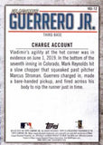 2020 Topps #VGJ-12 Vladimir Guerrero Jr. Player Highlights Vladimir Guerrero Jr.