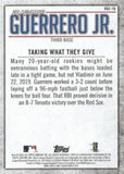 2020 Topps #VGJ-16 Vladimir Guerrero Jr. Player Highlights Vladimir Guerrero Jr.