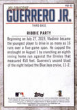 2020 Topps #VGJ-22 Vladimir Guerrero Jr. Player Highlights Vladimir Guerrero Jr.
