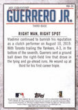 2020 Topps #VGJ-24 Vladimir Guerrero Jr. Player Highlights Vladimir Guerrero Jr.