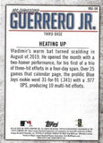 2020 Topps #VGJ-30 Vladimir Guerrero Jr. Player Highlights Vladimir Guerrero Jr.