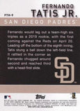 2020 Topps #FTH-9 Fernando Tatis Jr. Fernando Tatis Jr. Highlights