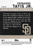 2020 Topps #FTH-20 Fernando Tatis Jr. Fernando Tatis Jr. Highlights