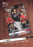 2020 Topps #BTN-1 Juan Soto Best of Topps Now