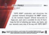 2020 Topps #TNR-3 Albert Pujols Topps Now Review 2019