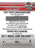 2020 Topps #HRC-4 Freddie Freeman Home Run Challenge (Series Two)