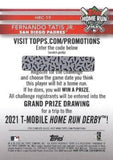 2020 Topps #HRC-19 Fernando Tatis Jr. Home Run Challenge (Series Two)