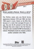 2020 Topps #DB-2 Philadelphia Phillies Decades' Best (Series Two)