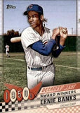 2020 Topps #DB-2 Ernie Banks Decades' Best (Series One)