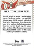 2020 Topps #DB-6 New York Yankees Decades' Best (Series Two)