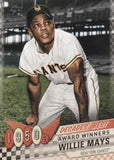 2020 Topps #DB-6 Willie Mays Decades' Best (Series One)