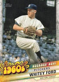 2020 Topps #DB-11 Whitey Ford Decades' Best (Series Two)
