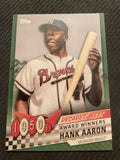 2020 Topps #DB-4 Hank Aaron Decades' Best Green (Series One)