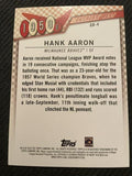 2020 Topps #DB-4 Hank Aaron Decades' Best Green (Series One)