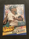 2020 Topps #DB-27 Willie McCovey Decades' Best Blue (Series Two)