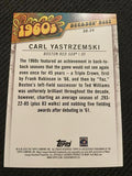 2020 Topps #DB-24 Carl Yastrzemski Decades' Best Green (Series Two)