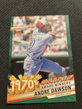 2020 Topps #DB-33 Andre Dawson Decades' Best Green (Series Two)