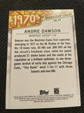 2020 Topps #DB-33 Andre Dawson Decades' Best Green (Series Two)