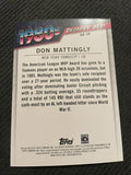 2020 Topps Update #DB-38 Don Mattingly Decades' Best Blue