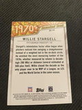 2020 Topps #DB-43 Willie Stargell Decades' Best Green (Series Two)