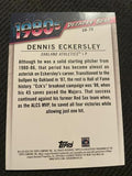 2020 Topps #DB-70 Dennis Eckersley Decades' Best Green (Series Two)