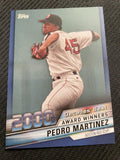 2020 Topps #DB-90 Pedro Martinez Decades' Best Blue (Series Two)