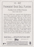 2020 Topps #TR-92 Marcus Stroman Turkey Red 2020 (Series 1)