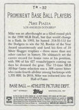 2020 Topps Update #TR-32 Mike Piazza Turkey Red 2020