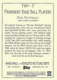 2020 Topps #TRC-7 Don Mattingly Turkey Red 2020 Chrome (Series 2)