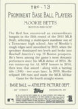 2020 Topps #TRC-13 Mookie Betts Turkey Red 2020 Chrome (Series 1)