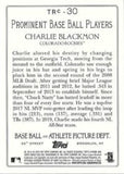 2020 Topps #TRC-30 Charlie Blackmon Turkey Red 2020 Chrome (Series 1)