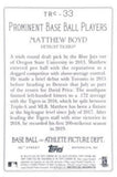 2020 Topps #TRC-33 Matthew Boyd Turkey Red 2020 Chrome (Series 1)