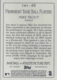 2020 Topps #TRC-46 Mike Trout Turkey Red 2020 Chrome (Series 1)