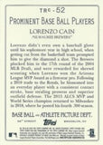 2020 Topps #TRC-52 Lorenzo Cain Turkey Red 2020 Chrome (Series 1)