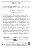 2020 Topps #TRC-55 Michael Conforto Turkey Red 2020 Chrome (Series 2)