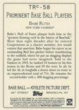 2020 Topps #TRC-58 Babe Ruth Turkey Red 2020 Chrome (Series 2)