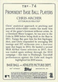 2020 Topps #TRC-74 Chris Archer Turkey Red 2020 Chrome (Series 1)