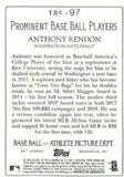 2020 Topps #TRC-97 Anthony Rendon Turkey Red 2020 Chrome (Series 1)
