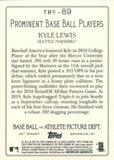 2020 Topps #TRC-89 Kyle Lewis Turkey Red 2020 Chrome (Series 1)