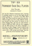 2020 Topps #TRC-99 Joe Mauer Turkey Red 2020 Chrome (Series 2)