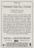 2020 Topps #TR-5 Chris Paddack Turkey Red 2020 (Series 2)