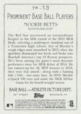 2020 Topps #TR-13 Mookie Betts Turkey Red 2020 (Series 1)